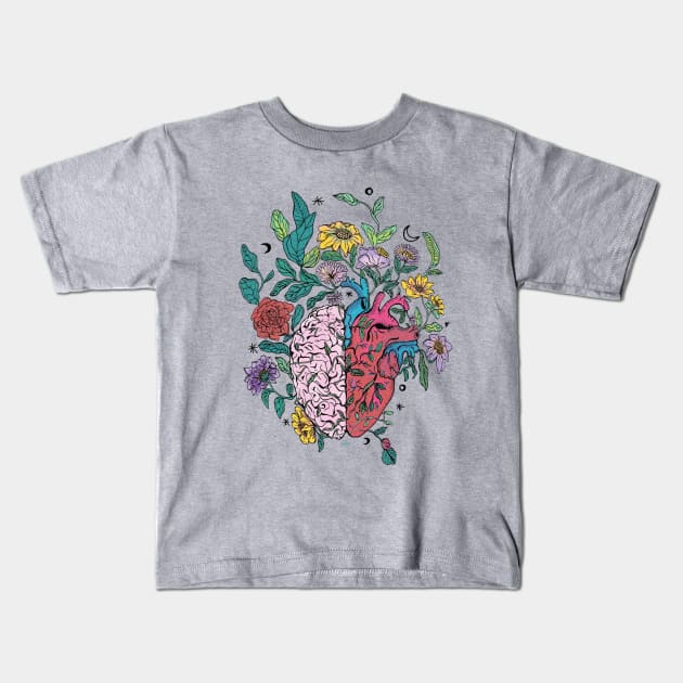 heart Kids T-Shirt by todaviahandmade